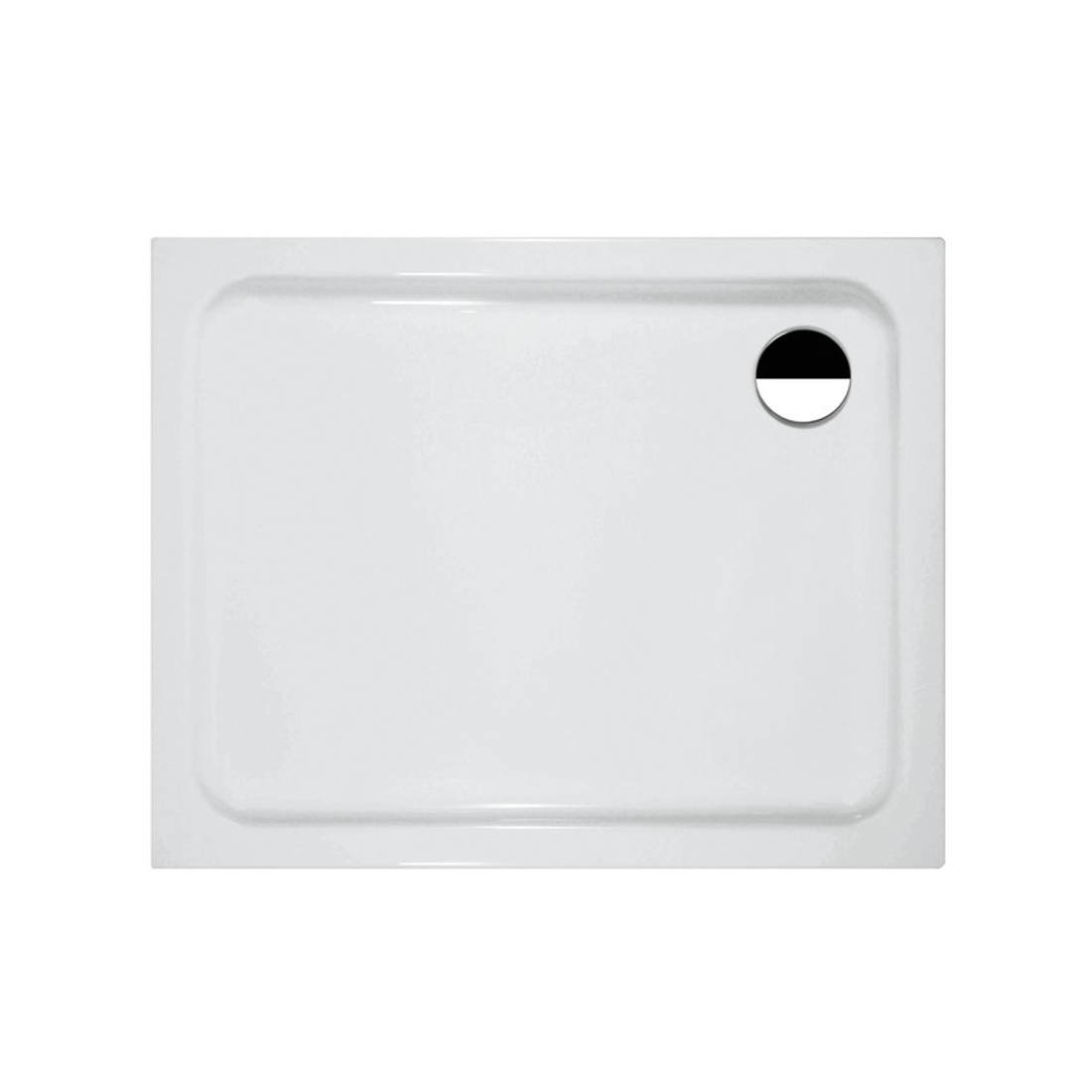 Slika od SOLUTIONS-100 tuš kadica bela