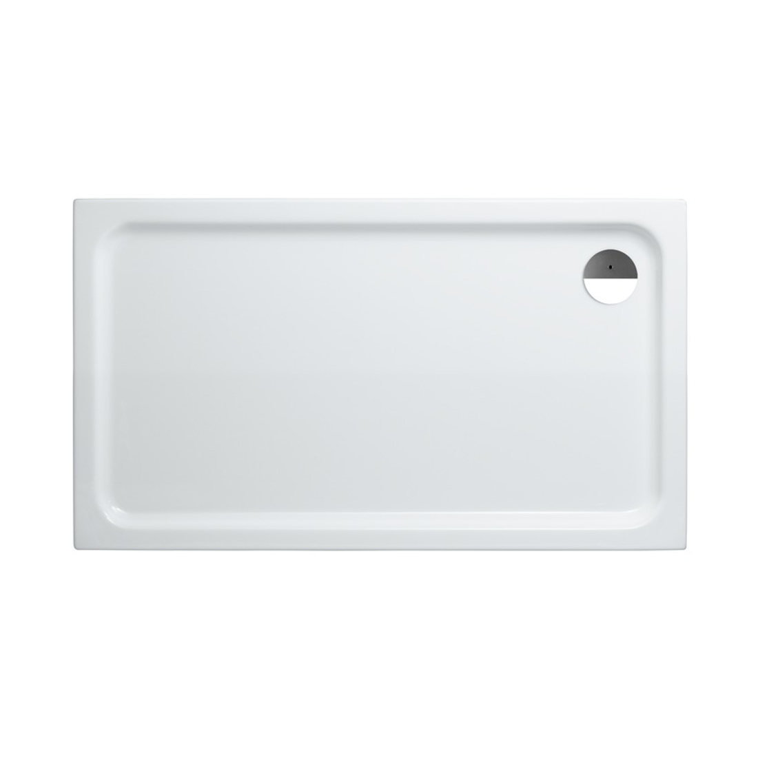 Slika od SOLUTIONS-140 tuš kadica bela