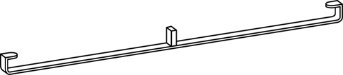 Slika od LIVING držač peškira za umivaonik 1680/480mm