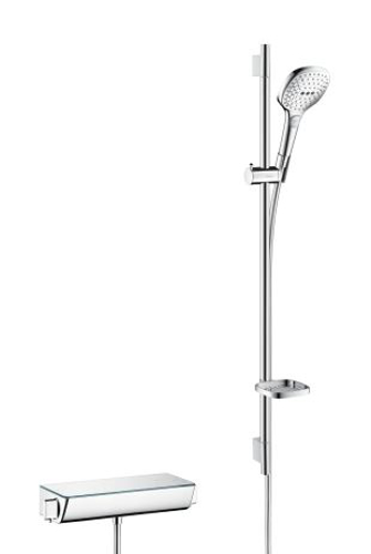 Slika od Ecostat Select Combi 0,90 m sa Raindance Select E 120 3jet ručnim tušem