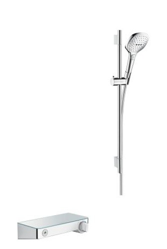Slika od ShowerTablet Select 300 Combi 0,65 m sa Raindance Select E 120 3jet ručnim tušem