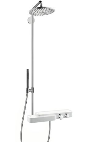 Slika od Axor Bouroullec  Showerpipe sa termostatom i 1jet fiksnim tušem