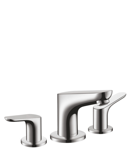 Slika od Focus 3-hole basin mixer 100 with pop-up waste set