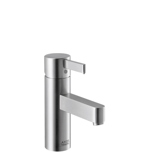 Slika od Axor Steel Single lever basin mixer with pop-up waste set