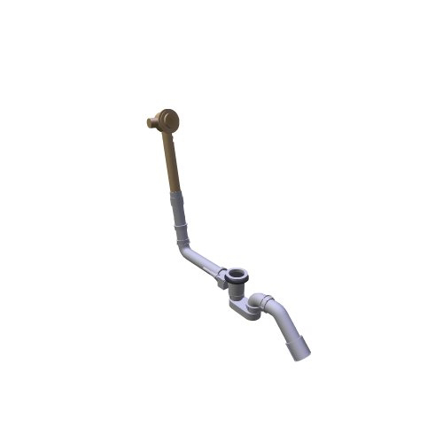 Slika od Basic set for Exafill bath filler finish set with waste and overflow set for special bath tubs
