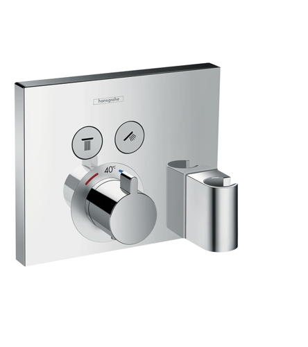 Slika od SELECT FINISH SET SA  PREBACIVACEM I NOSACEM RUCICE TUŠA