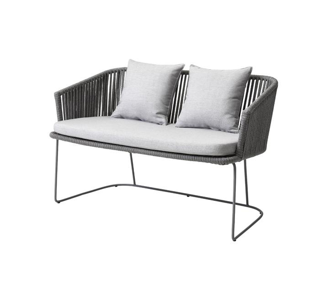 Slika od Moments dining bench, Cane-line Soft Rope