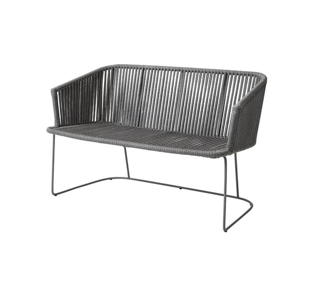Slika od Moments dining bench, Cane-line Soft Rope