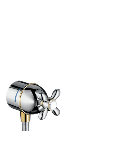 Slika od AX Carlton Fixfit wall outlet cross BBC null