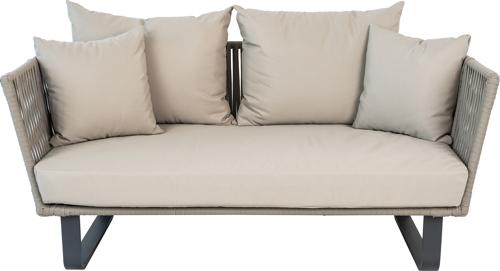 Slika od BITTI DVOSED 152X82X68 KHAKI 5201-44