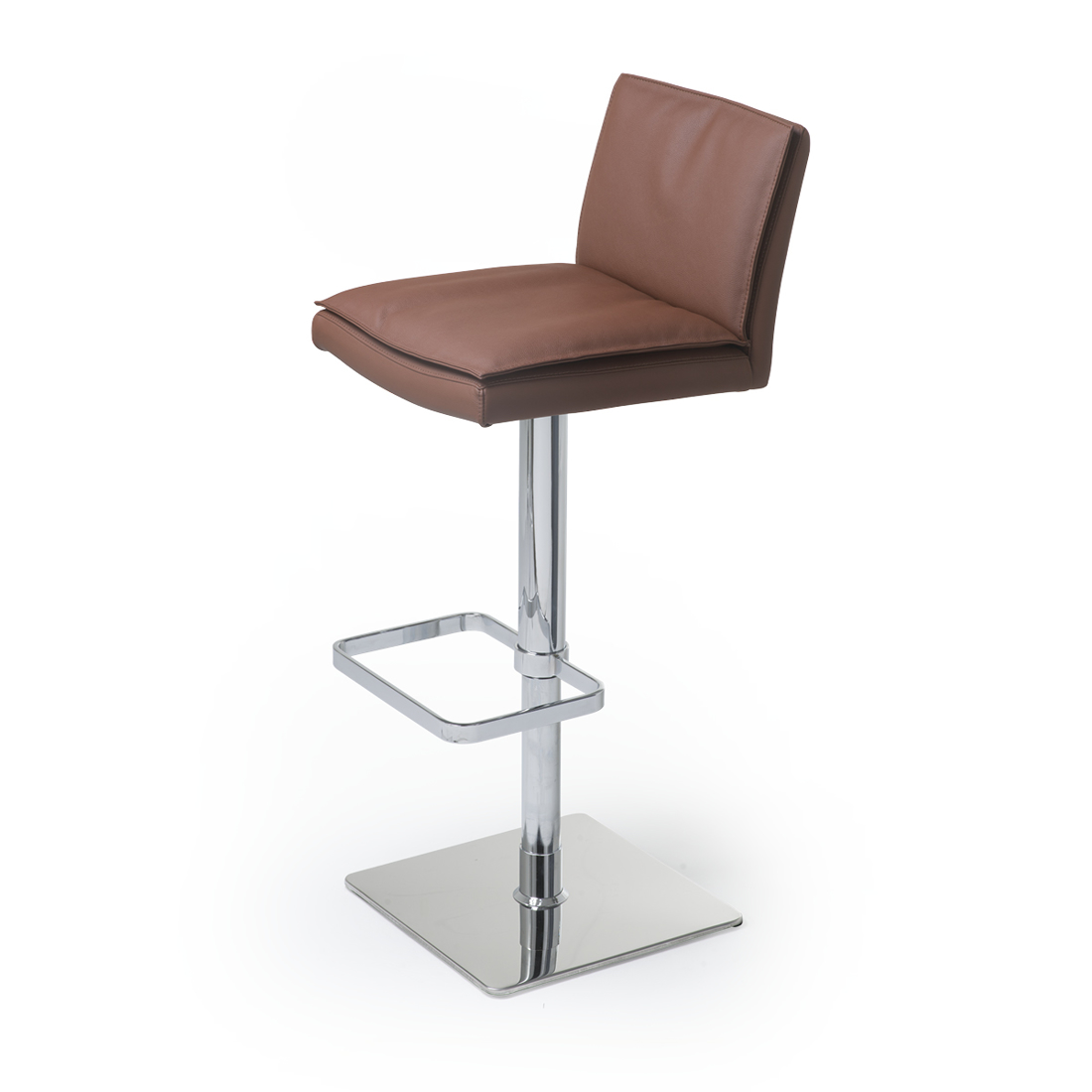 Slika od MAXSOFT BARSKA STOLICA JEDNA NOGA  54x49xh86 cm