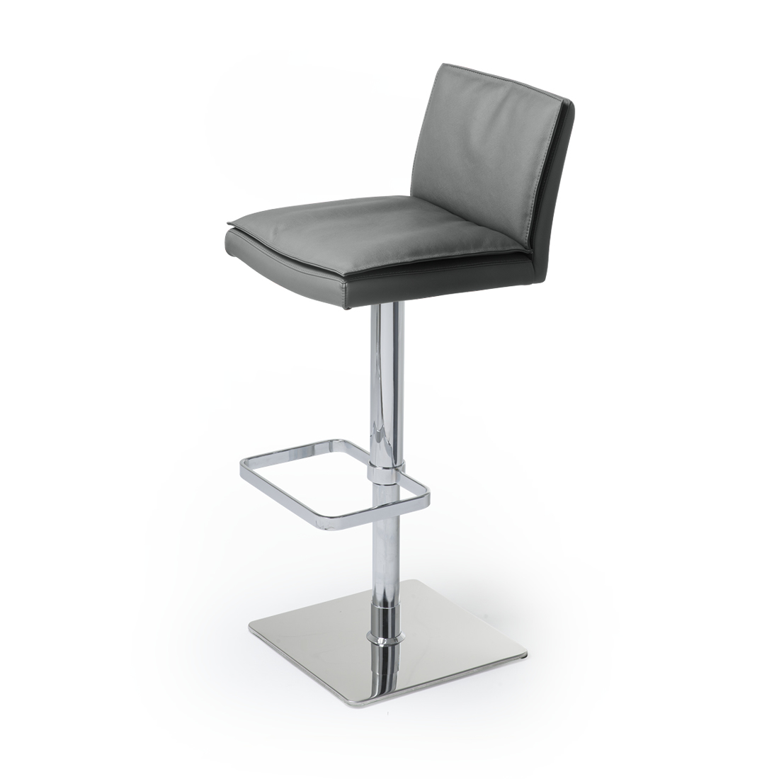 Slika od MAXSOFT BARSKA STOLICA JEDNA NOGA  54x49xh86 cm