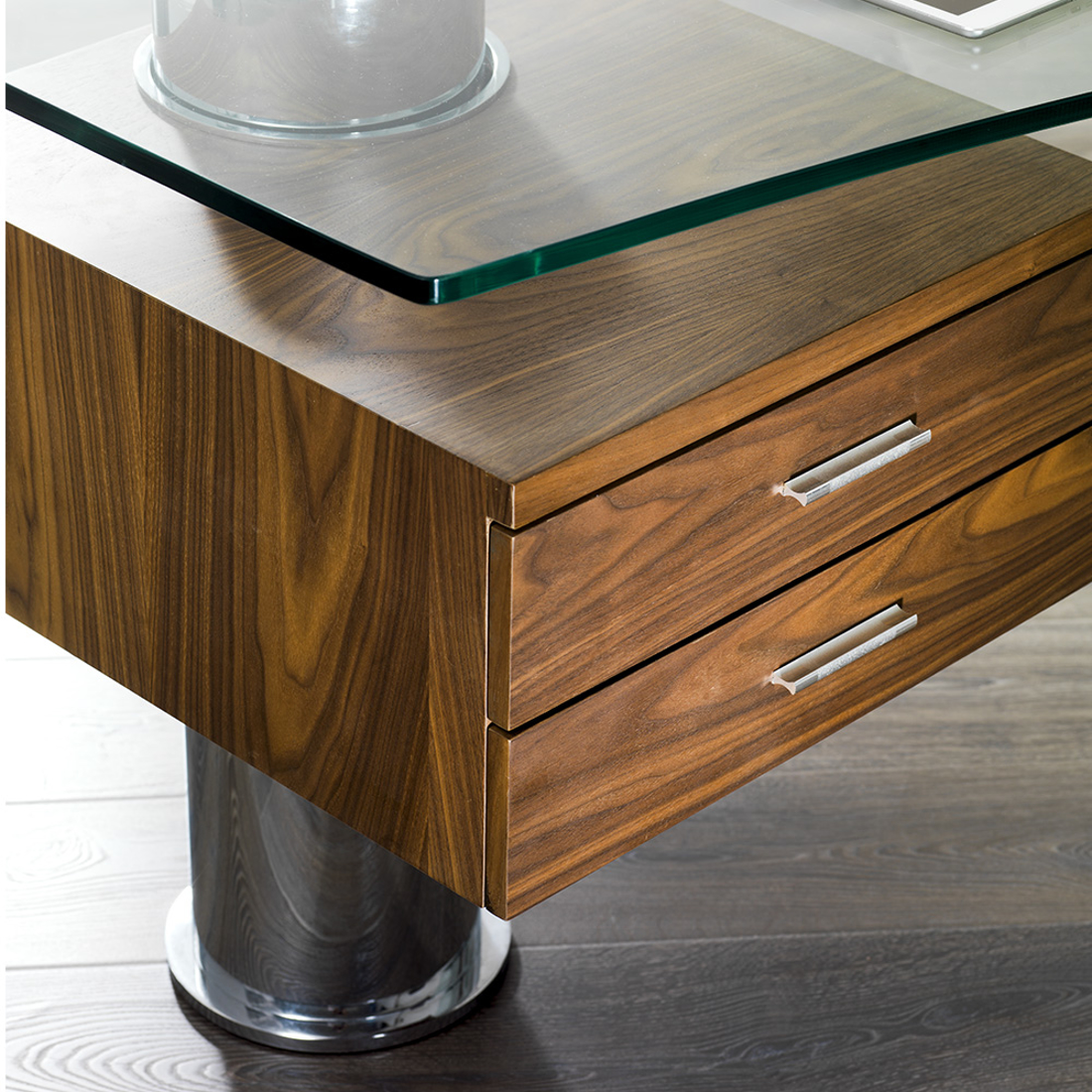 Slika od TRAGLASS RADNI STO  217x89 cm
