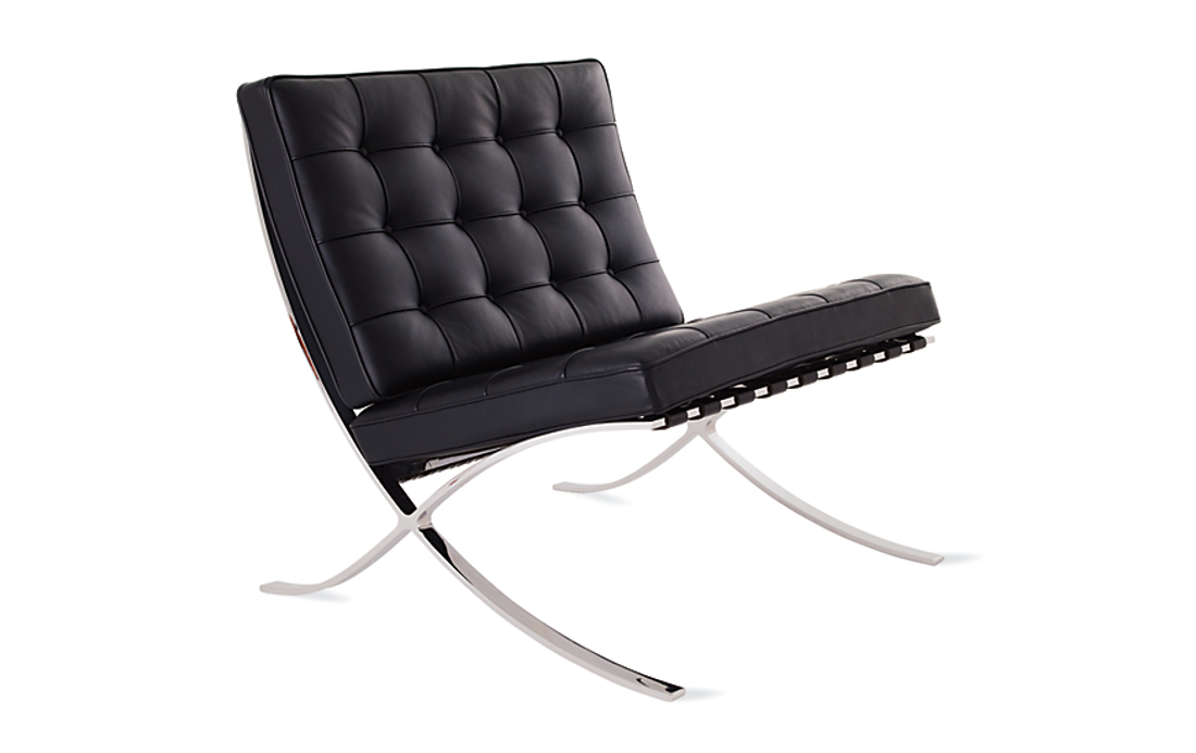 Slika od PABELLON FOTELJA  HROM NOGE 80x80xh77 cm