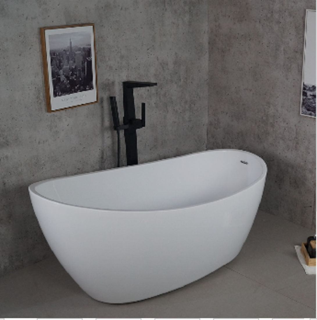 Slika od KRION KADA SJAJ BELA 172X80X62 CM