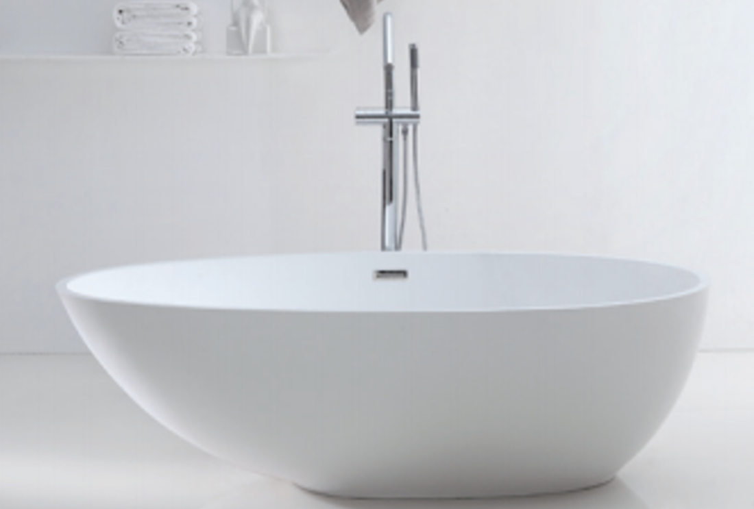 Slika od SOLID SURFACE BATHTUB MAT 178X95X51 CM