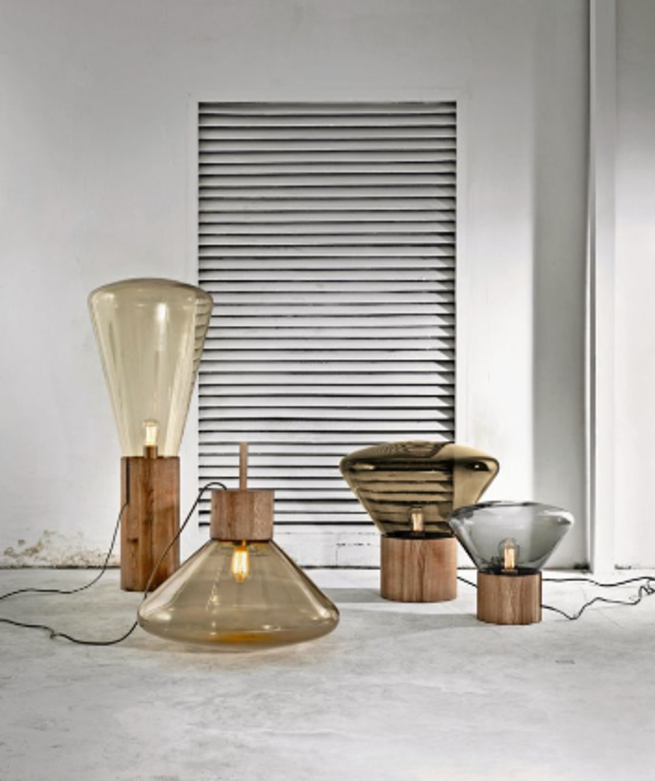 Slika od MUFFINS STONA LAMPA 43,5X107 cm WOOD 04