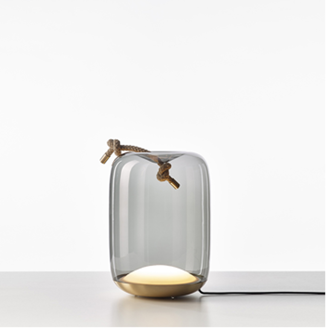 Slika od KNOT CILINDRO STONA LAMPA 30X42 cm