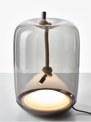Slika od KNOT CILINDRO STONA LAMPA 30X42 cm