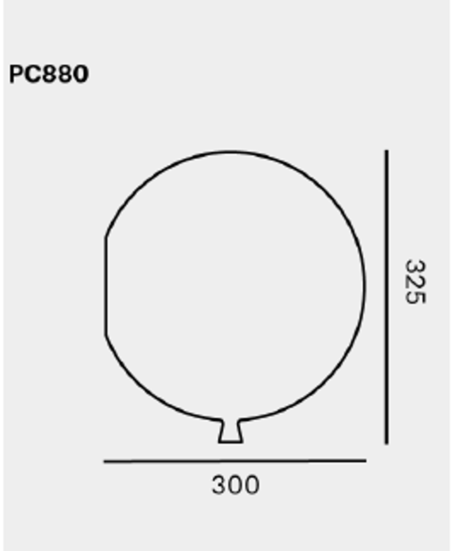 Slika od MEMORY ZIDNA LAMPA 30X32,5 cm