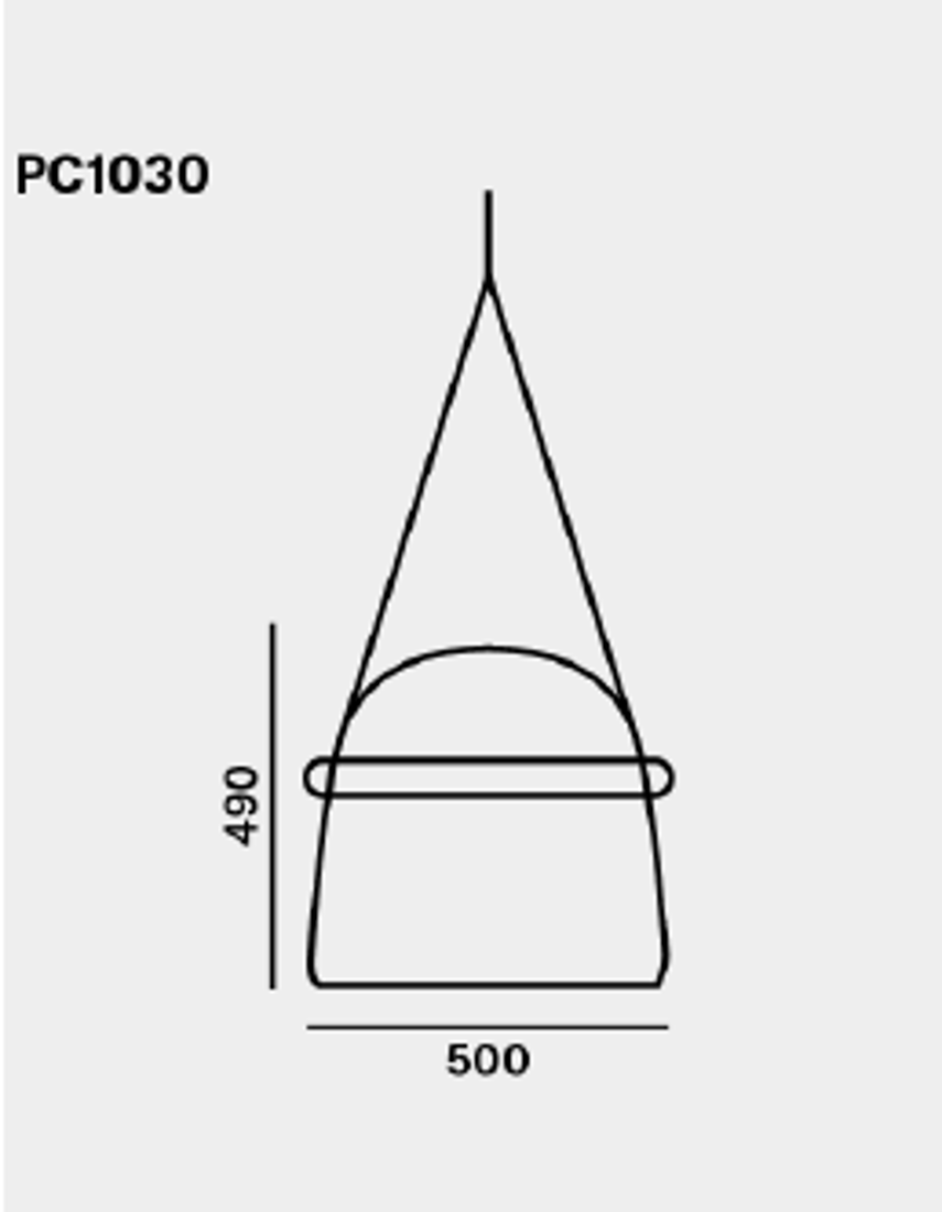 Slika od MONA XL PLAFONSKA LAMPA 50X49 cm