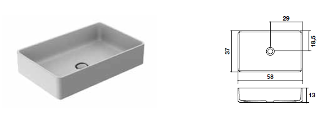 Slika od FALPER VIAVENETO SET 140X45 cm