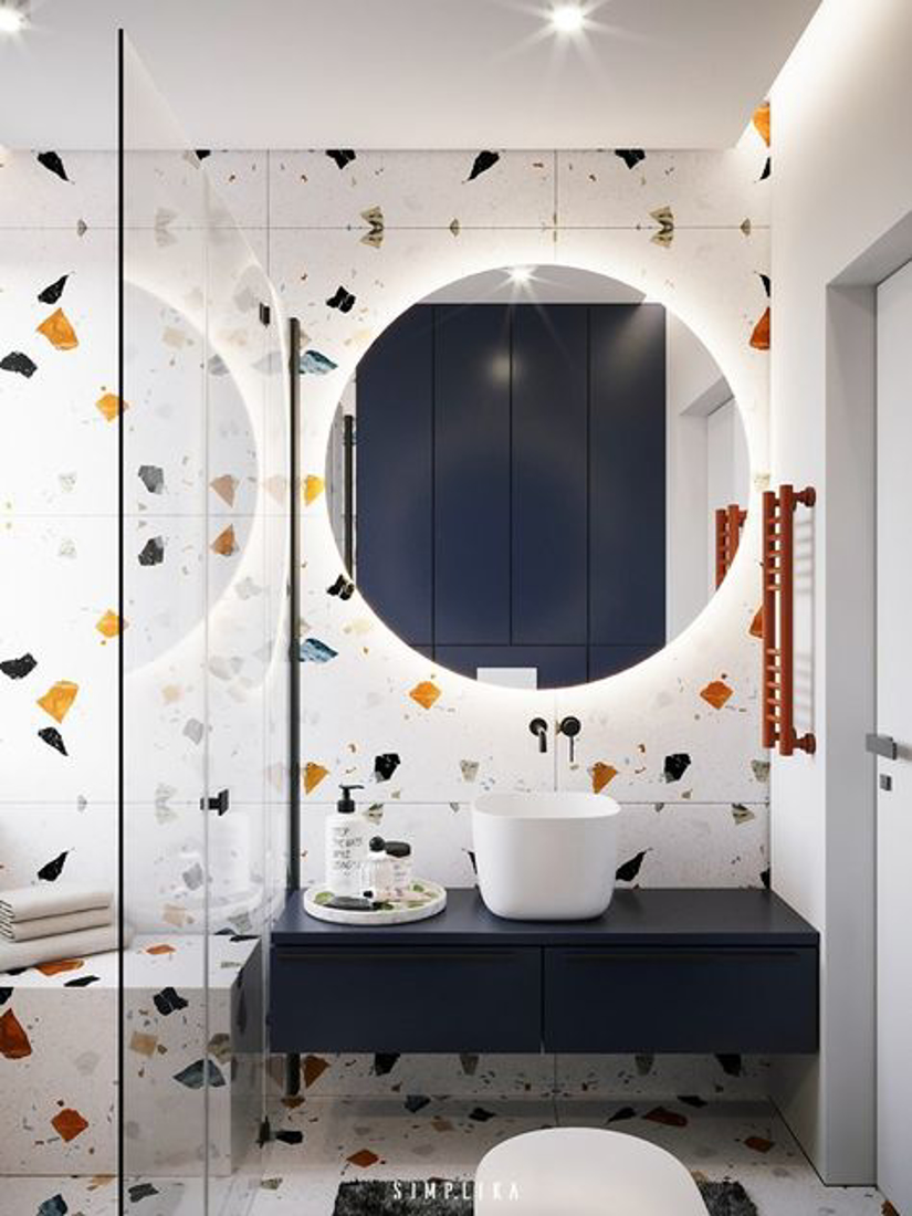 Slika od Stracciatella-R Nacar Polished 79.3x79.3