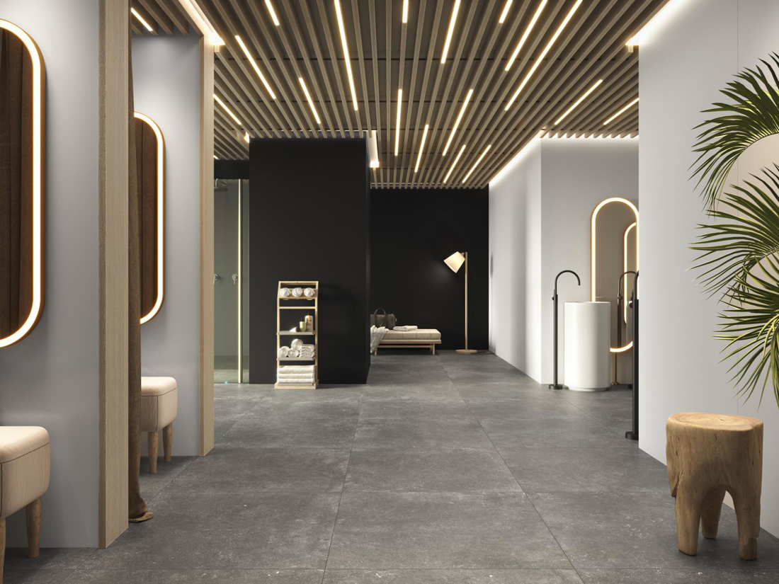 Slika od CR. PLAIN BLACK 120X260 cm (6 mm)