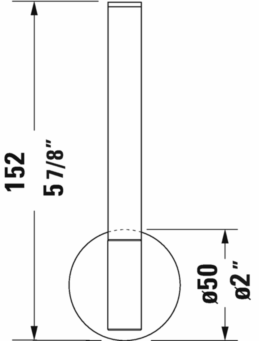 Slika od Starck T Spare toilet paper holder crna hrom