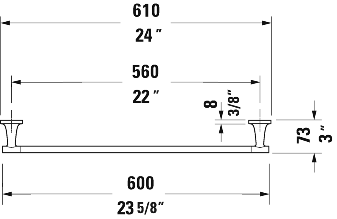 Slika od STARCK T, NOSAC PESKIRA 60 CM