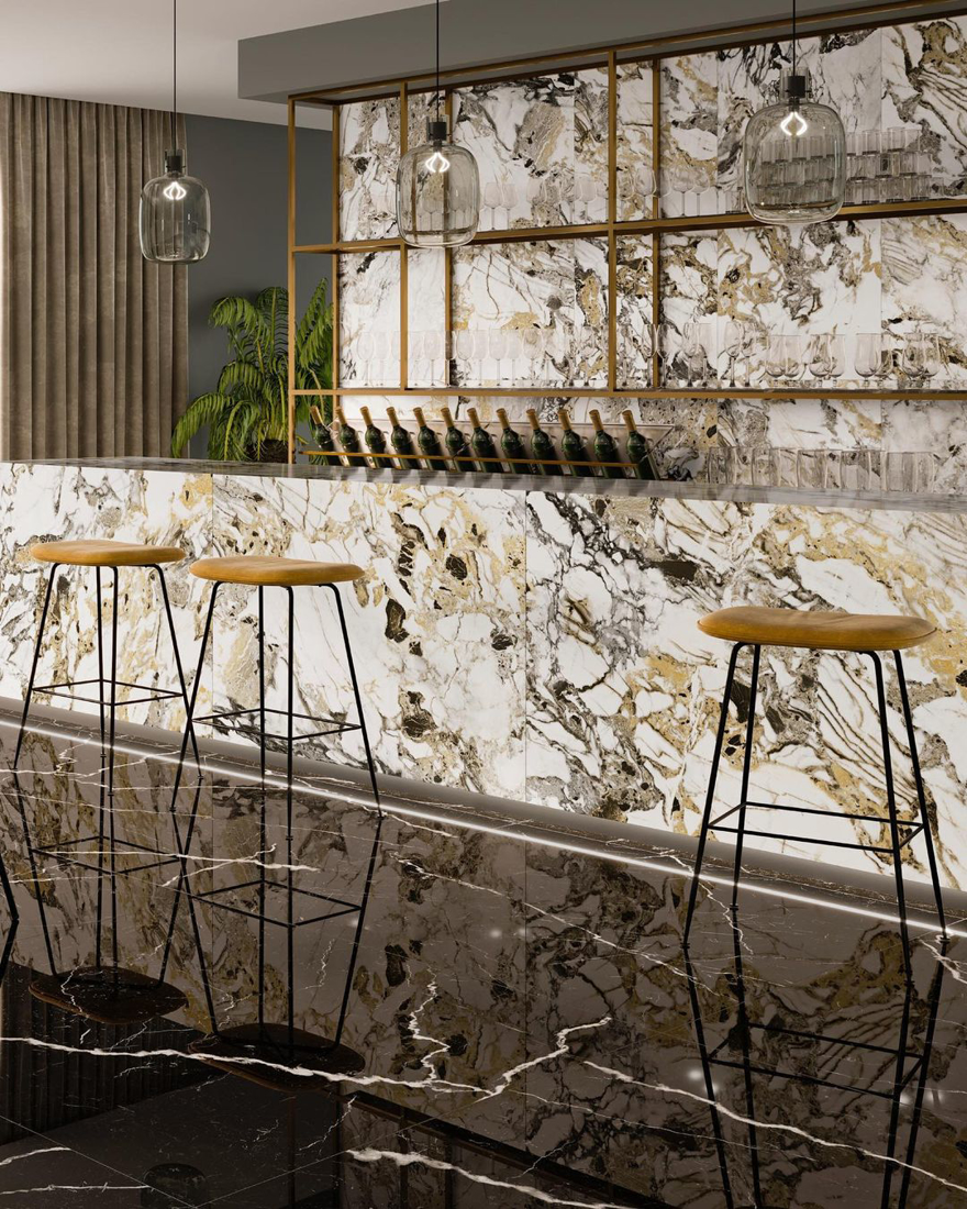 Slika od CR.LUX GROTTA  ORO 120X120
