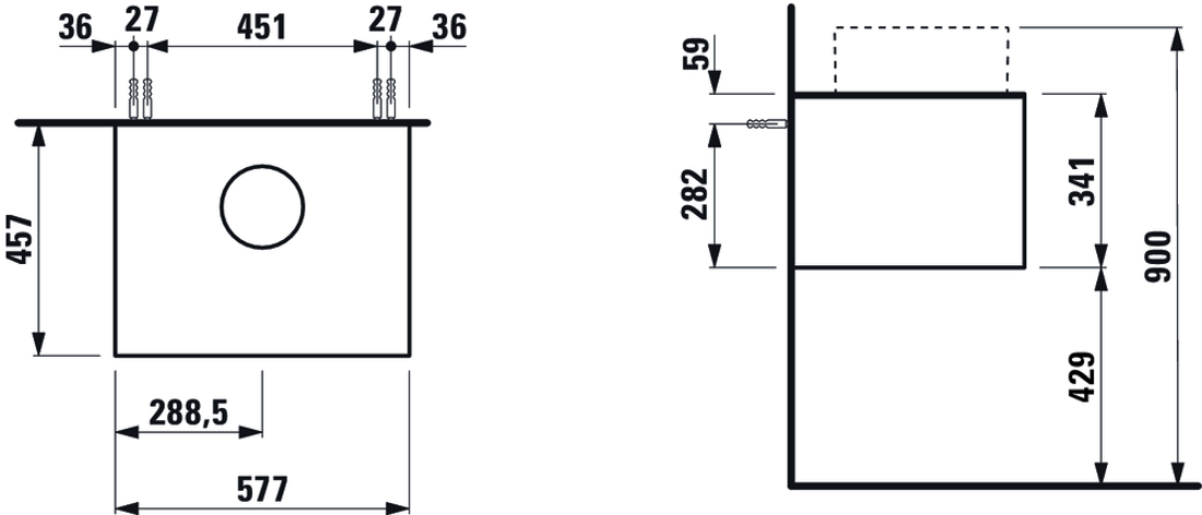 Slika od SONAR ORMARIĆ 575 x 455 x 340 mm