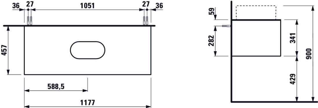 Slika od SONAR ORMARIĆ ZA UMIVAONIKE 812348, 812349