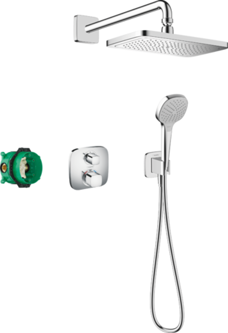 Slika od Croma E Shower system 280 1jet with Ecostat E