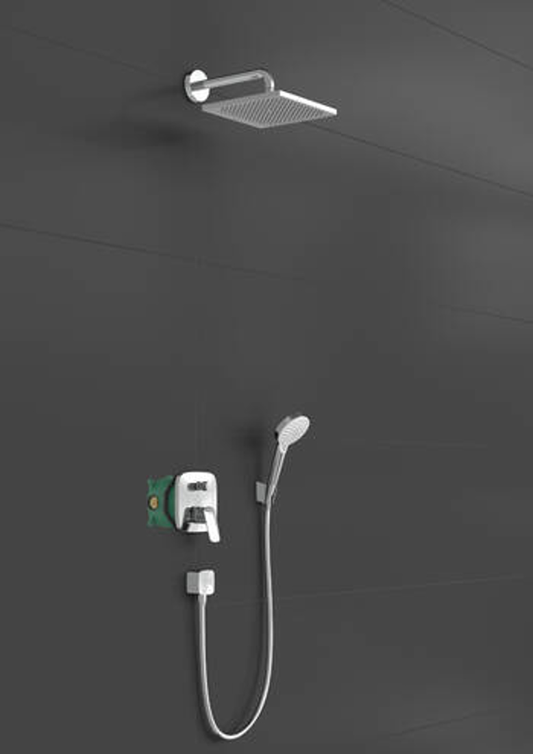 Slika od Crometta E Shower system 240 1jet with single lever mixer
