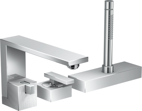 Slika od Axor Edge sa 3 rupe sa ručnim tušem diamond cut