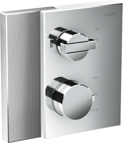 Slika od Axor Edge HighFlow termostat sa ventilom za zatvaranjem vode diamond cut