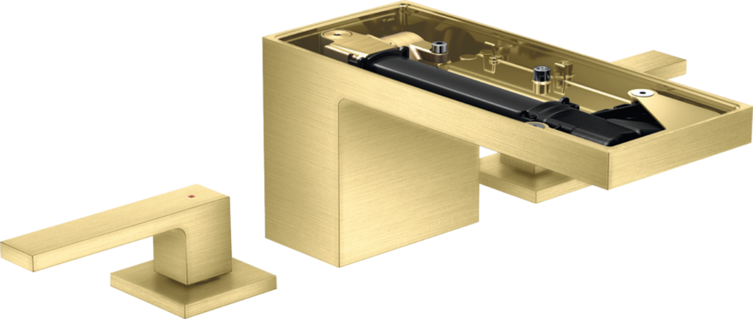 Slika od Axor MyEdition 70 sa 3 rupe brushed brass bez dekorativne ploče