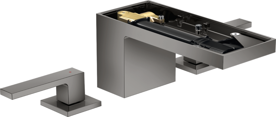 Slika od Axor MyEdition 70 sa 3 rupe brushed brass bez dekorativne ploče