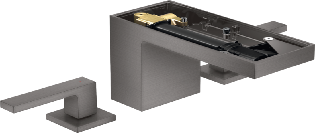 Slika od Axor MyEdition 70 sa 3 rupe brushed brass bez dekorativne ploče