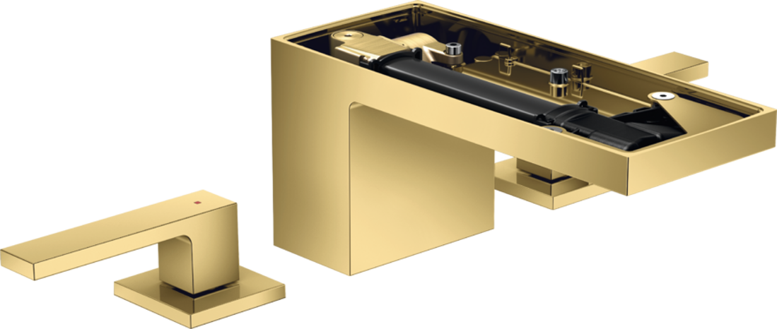 Slika od Axor MyEdition 70 sa 3 rupe brushed brass bez dekorativne ploče