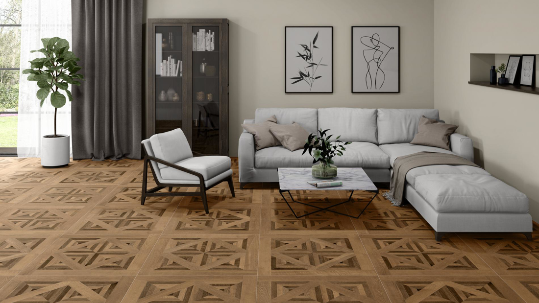 Slika od ES. OLDMANOR DARK 90x90 CM