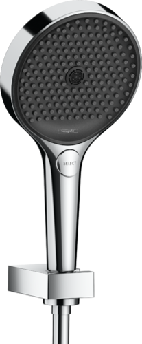 Slika od Rainfinity 130 3jet ručni tuš sa držačem i isiflex crevom 125 cm hrom