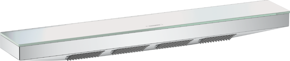 Slika od Rainfinity Shoulder shower 500 1jet sa tuš policom bela mat